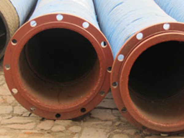 大口徑法蘭膠管